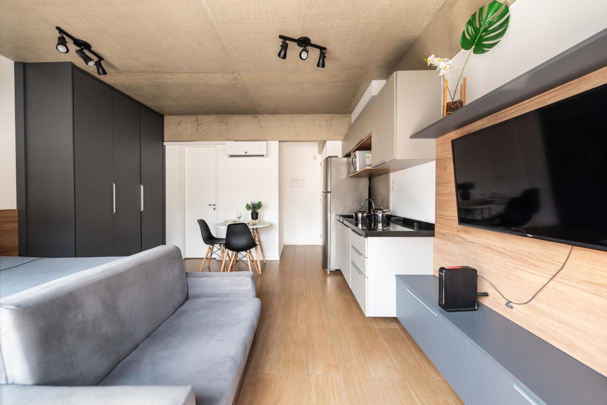 47 New Studio Next Paulista Av, Fast Wifi And Balcony São Paulo Eksteriør billede